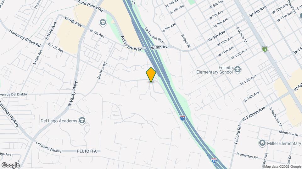 1217 Ridgegrove Ln Map and Location Details