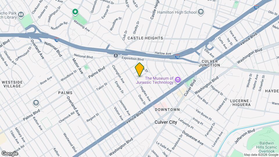 9744 Charnock Ave Map and Location Details