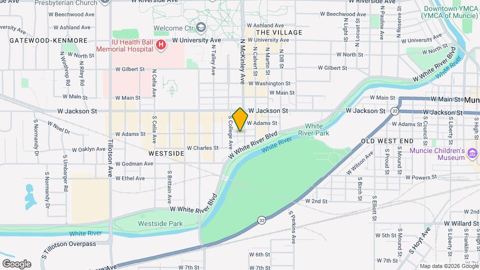 323 S McKinley Ave Map and Location Details