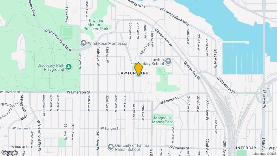 3849 29th Ave W Map and Location Details