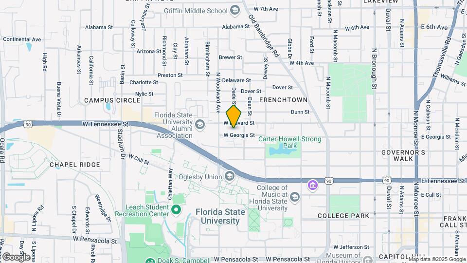 820 W Georgia St Mapa y Detalles de la Ubicación