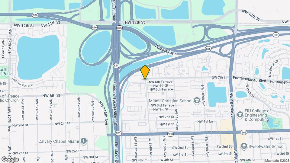 680 NW 114th Ave Map and Location Details