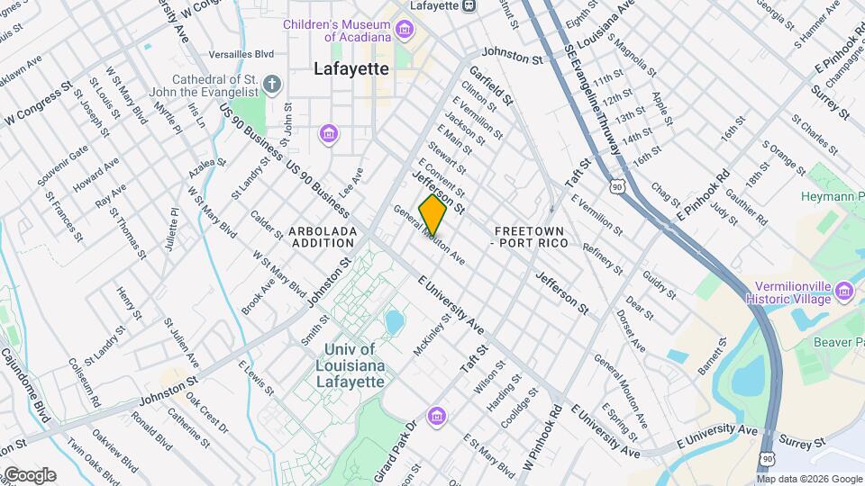 324 General Mouton Ave Map and Location Details