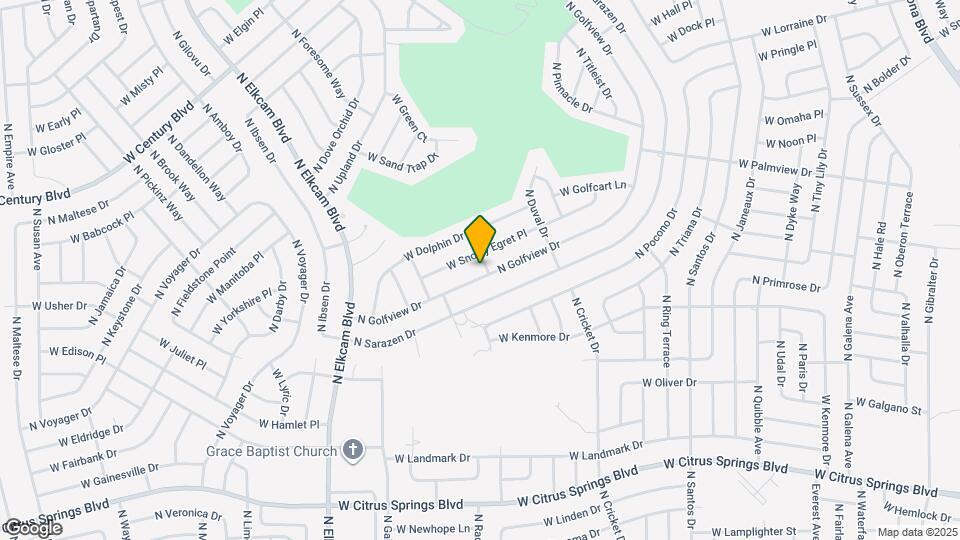 7936 N Golfview Dr Map and Location Details