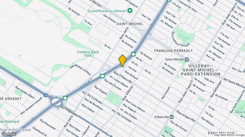 2551 Tillemont Rue Map and Location Details