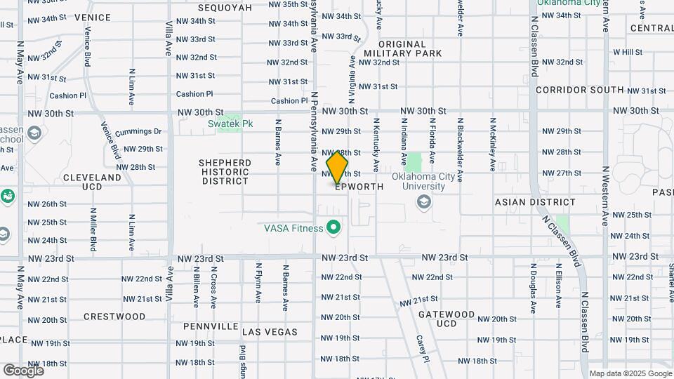 2011 NW 26th St Map and Location Details