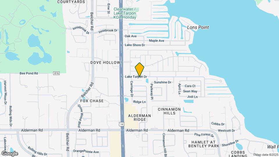 2625 Orangewood Ct Map and Location Details