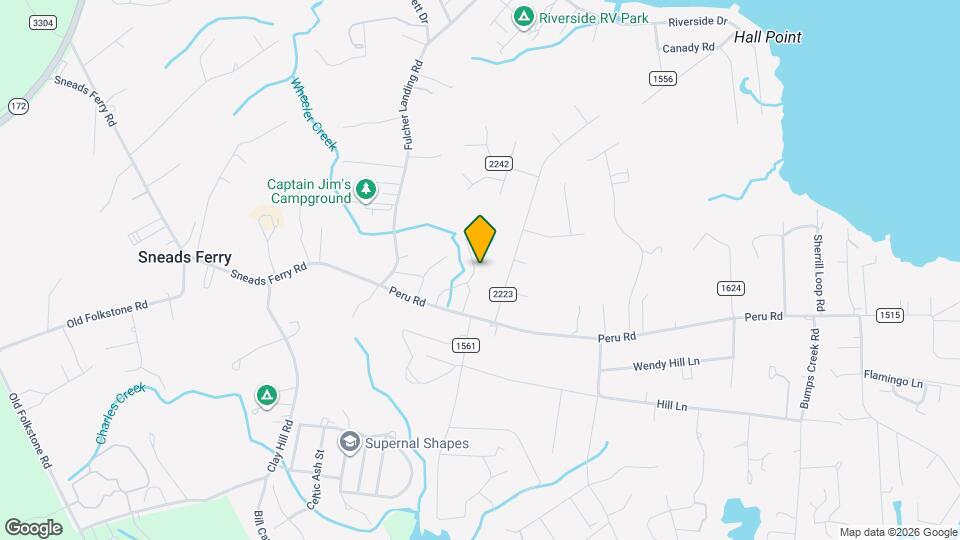 410 Justice Farm Dr Map and Location Details