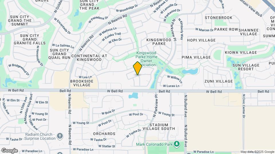 17136 N Woodrose Ave Map and Location Details