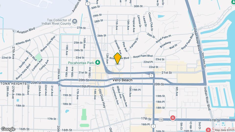 1100 Ponce De Leon Cir Map and Location Details
