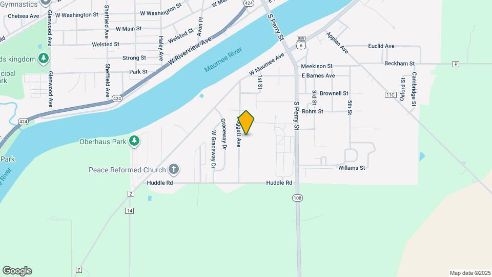 860 Daggett Ave Map and Location Details