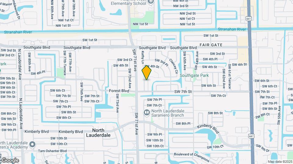 631 Kathy Ct Map and Location Details