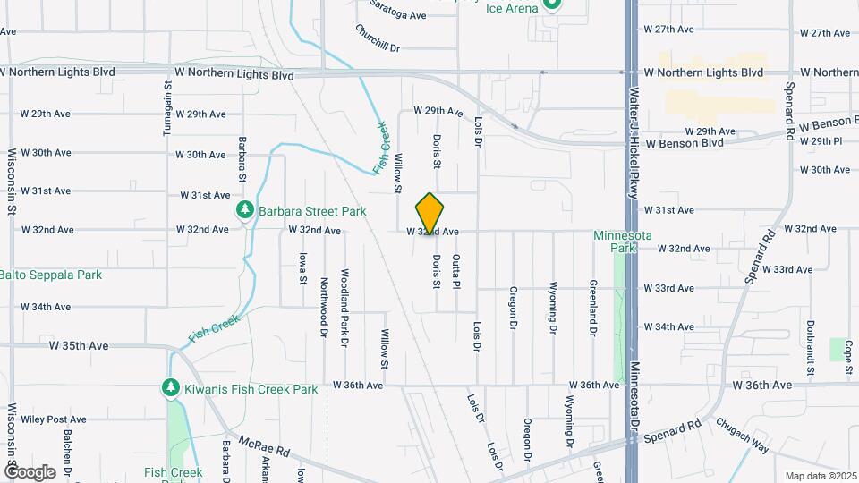 3202 Doris St Map and Location Details