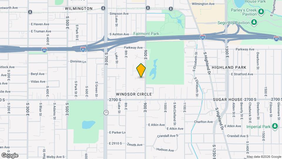 874 Forest Park Ct Map and Location Details