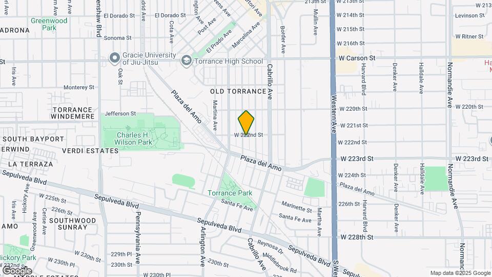 2208 Gramercy Ave Mapa y Detalles de la Ubicación