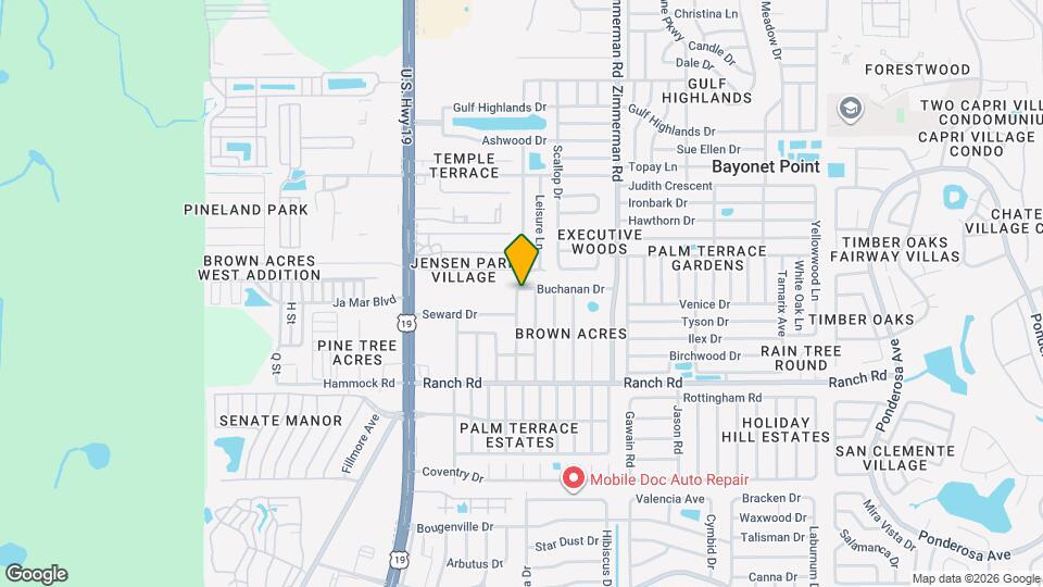 11204 Grant Dr Mapa y Detalles de la Ubicación