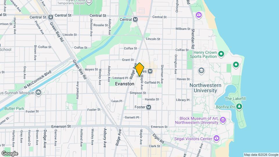 2146-2148 Maple Ave Mapa y Detalles de la Ubicación