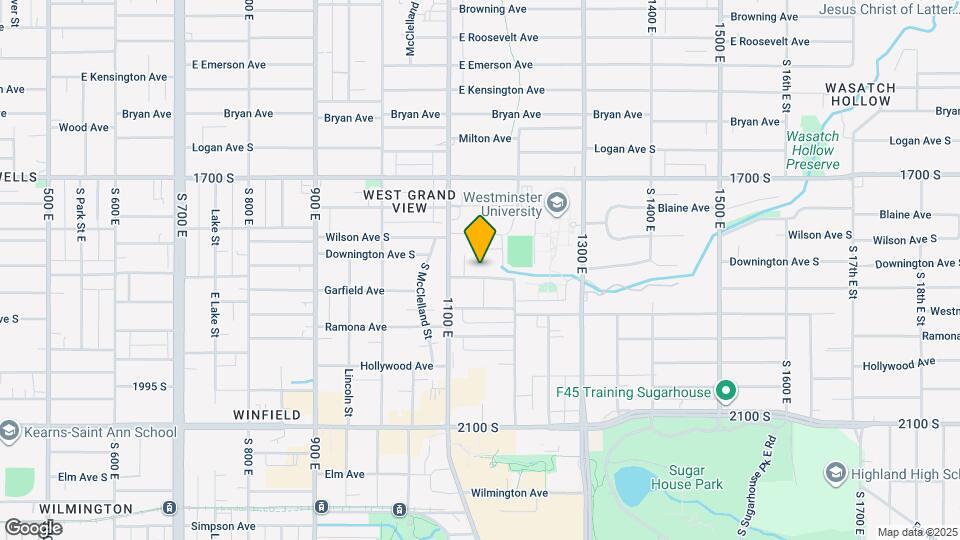 1147 E Garfield Ave Map and Location Details