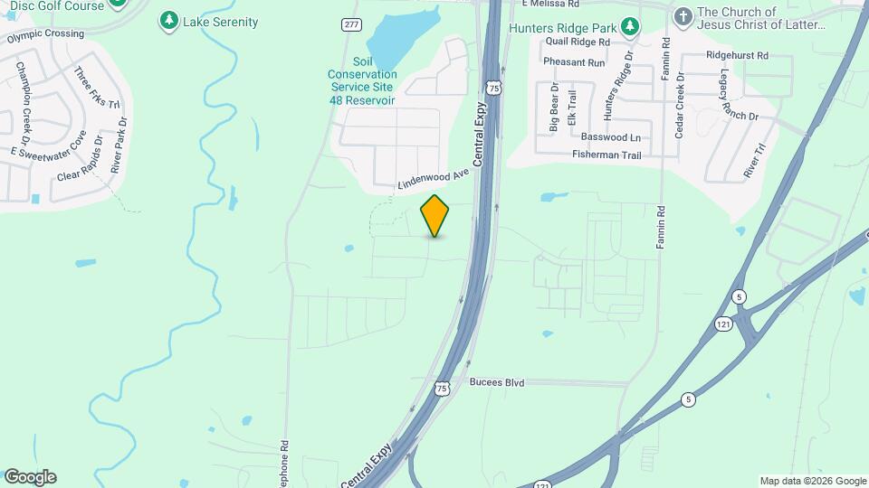 1806 Canyon Ln Map and Location Details