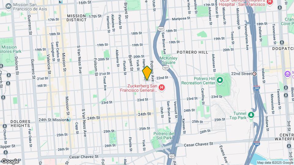 2630 22nd St Map and Location Details