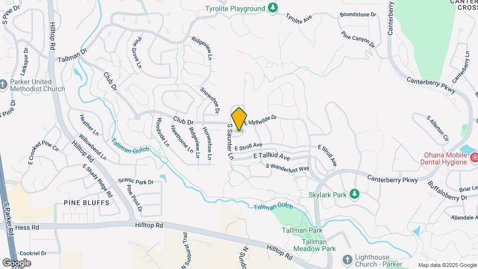 21473 E Idyllwilde Dr Map and Location Details