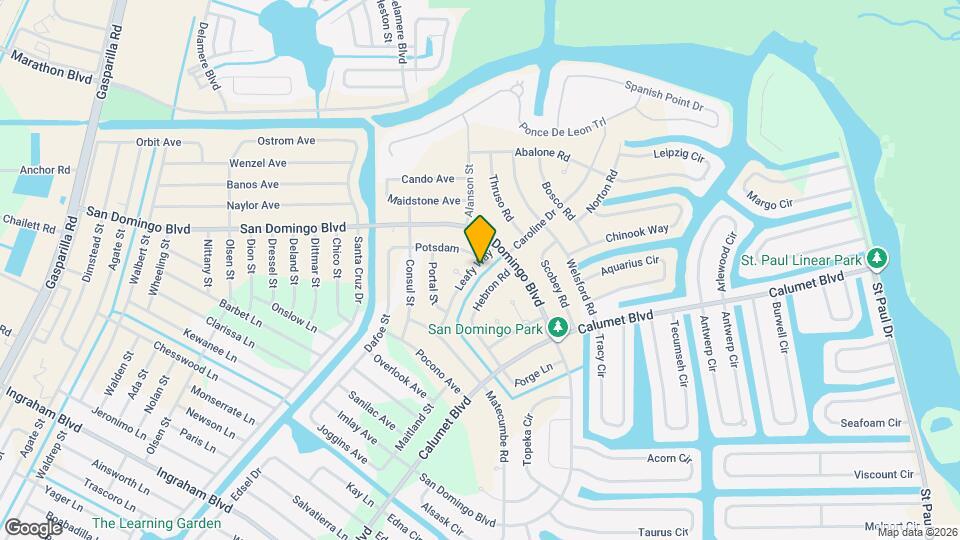 8212 Leafy Way Map and Location Details