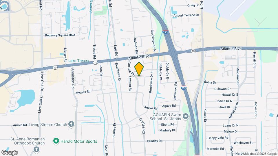 1731 Cortez Rd Mapa y Detalles de la Ubicación
