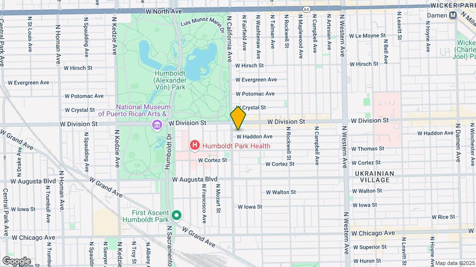 2748 W Haddon Ave Mapa y Detalles de la Ubicación