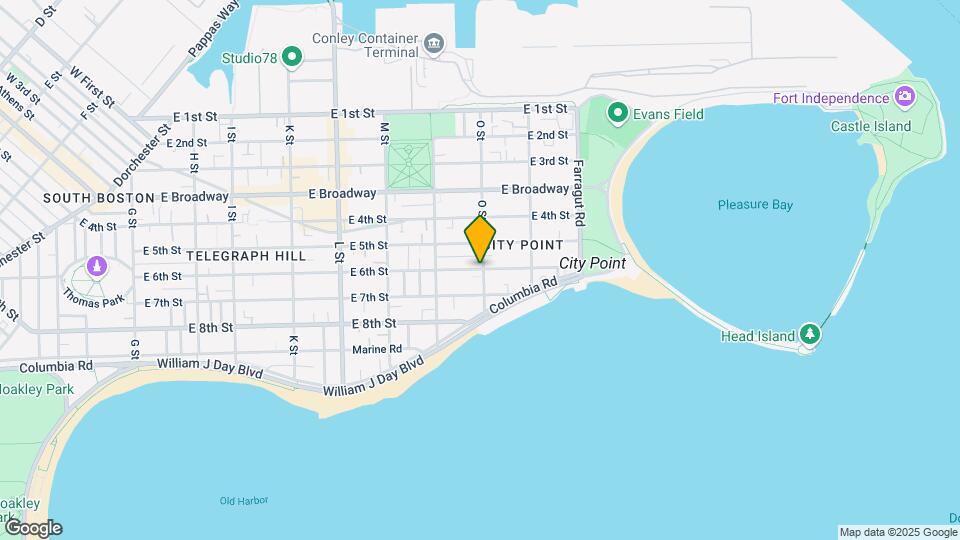 151 O St, Unit 1 Map and Location Details