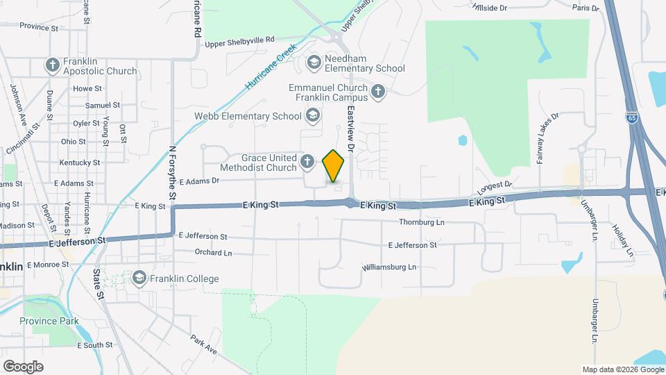 1552 Brookfield Cir Map and Location Details