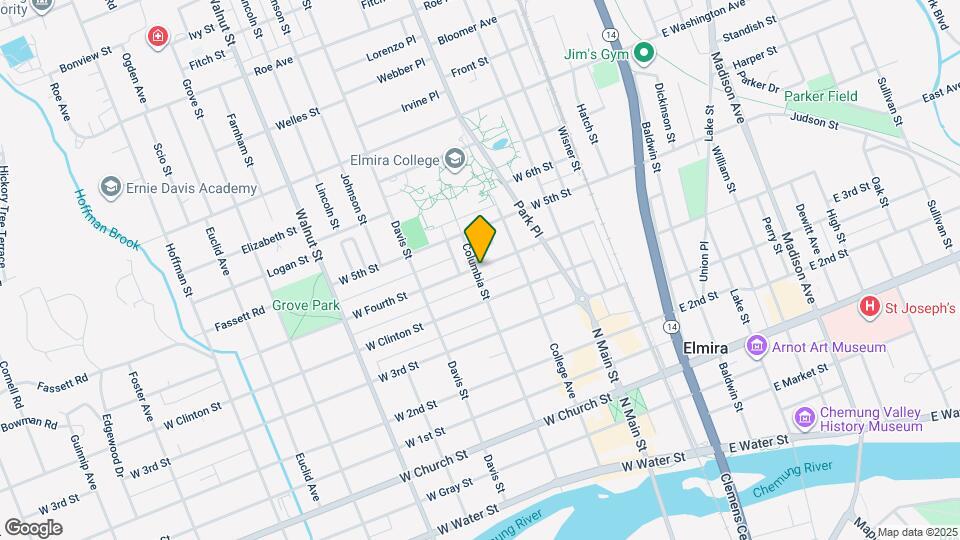 616 Columbia St, Unit 1 Map and Location Details
