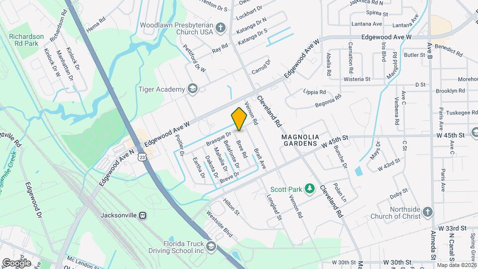 5739 Bree Rd Map and Location Details