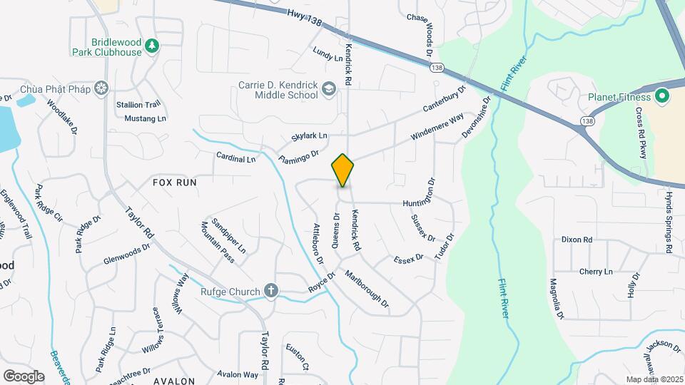 8055 Attleboro Dr Map and Location Details