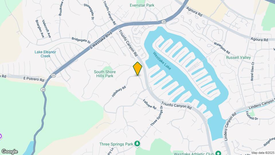 2292 Hillsbury Rd Map and Location Details