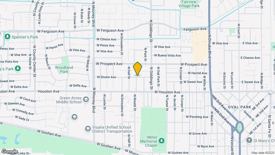 1414 W Elowin Ave Map and Location Details