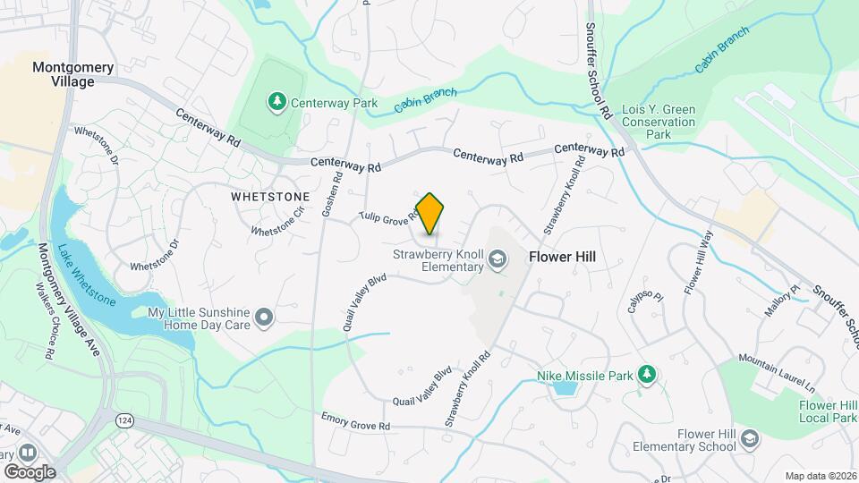 18900 Glendower Rd Map and Location Details