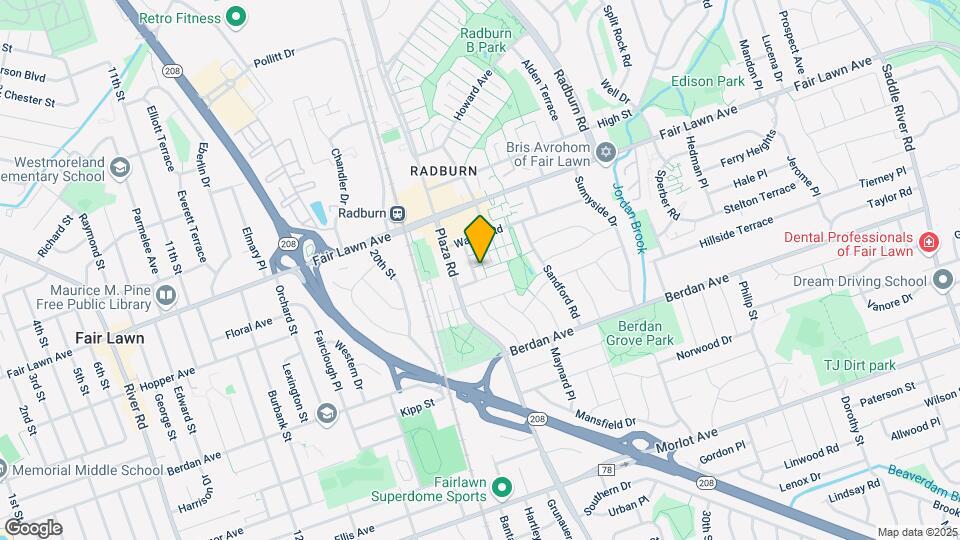 20 Townley Rd Map and Location Details