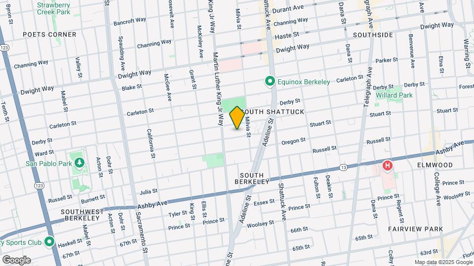 1927 Stuart St Mapa y Detalles de la Ubicación