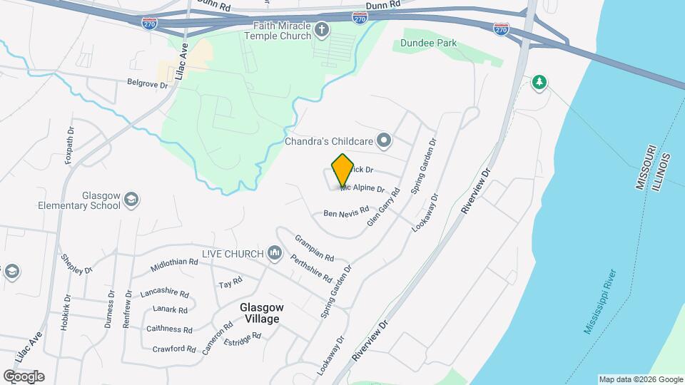 224 Mc Alpine Dr Map and Location Details