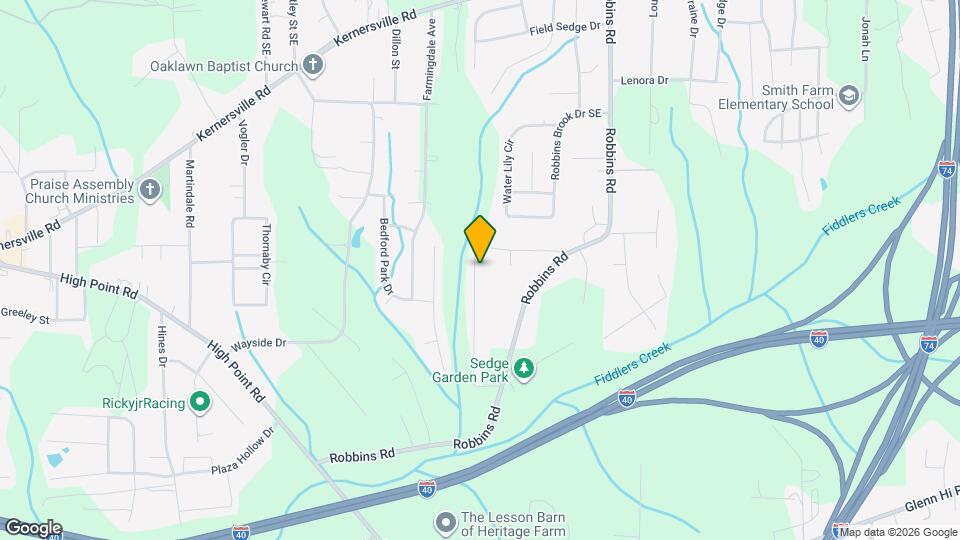 3385 Tinley Park Dr Mapa y Detalles de la Ubicación