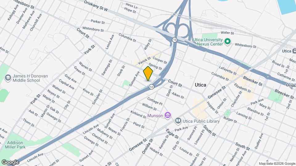 711 Roberts St, Unit 2R Mapa y Detalles de la Ubicación