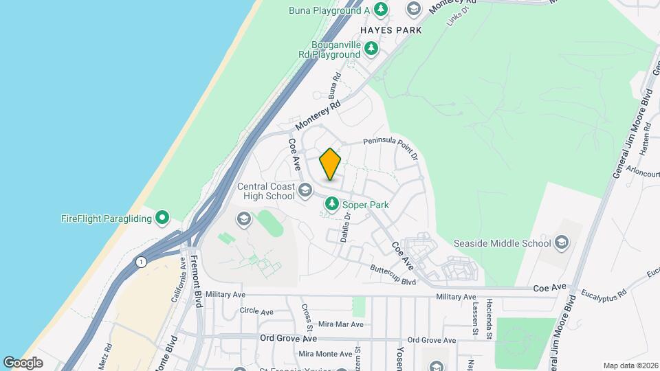 4865 Peninsula Point Dr Map and Location Details