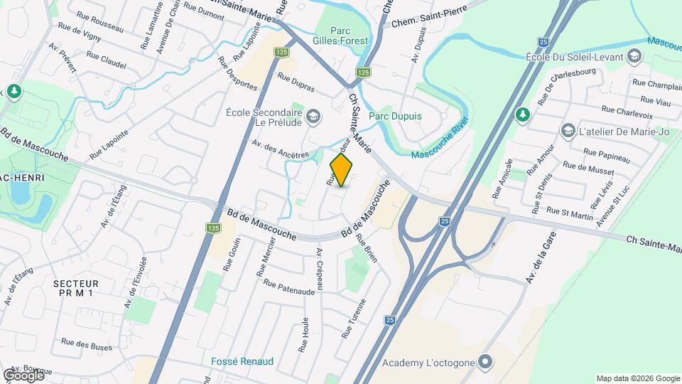 973 Locas Rue Map and Location Details