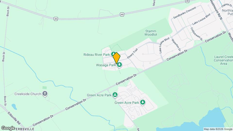 548 Wasaga Crescent Map and Location Details