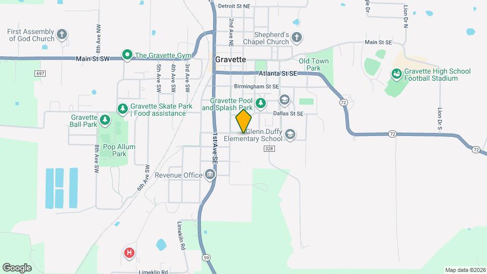 301 El Paso St SE Map and Location Details