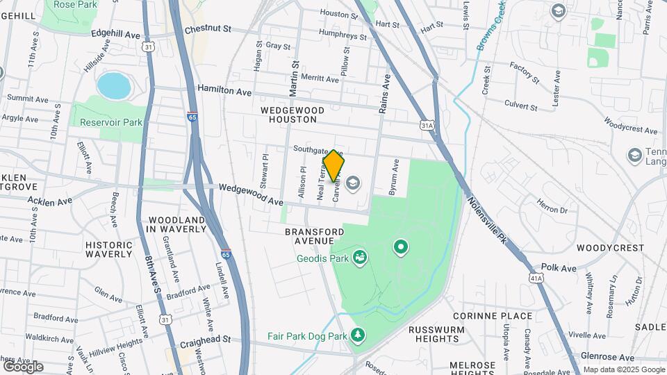 1714 Carvell Ave Map and Location Details