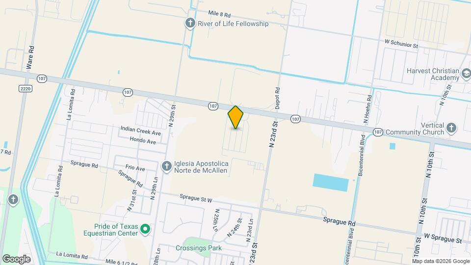 2409 Indian Creek Ave Mapa y Detalles de la Ubicación