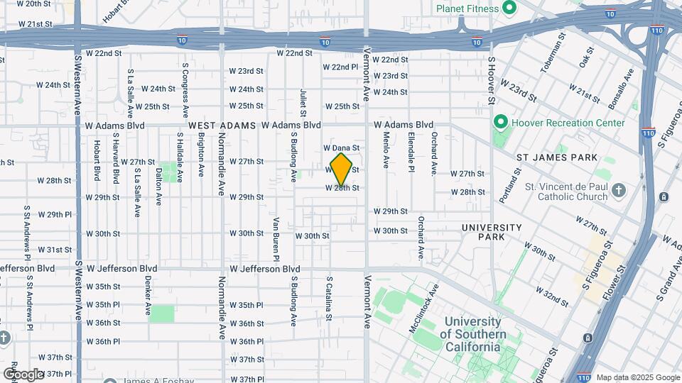 1446 W 28th St Mapa y Detalles de la Ubicación
