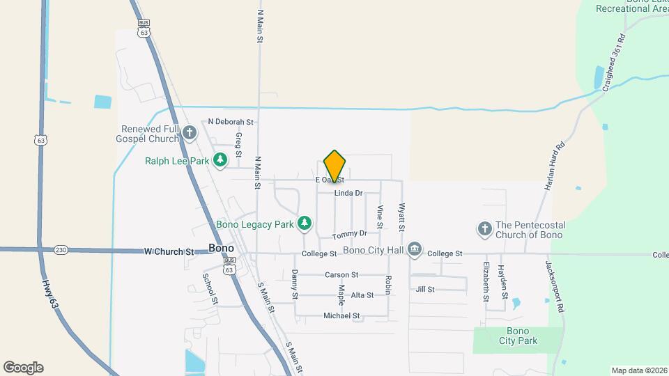 326 Linda Dr Map and Location Details