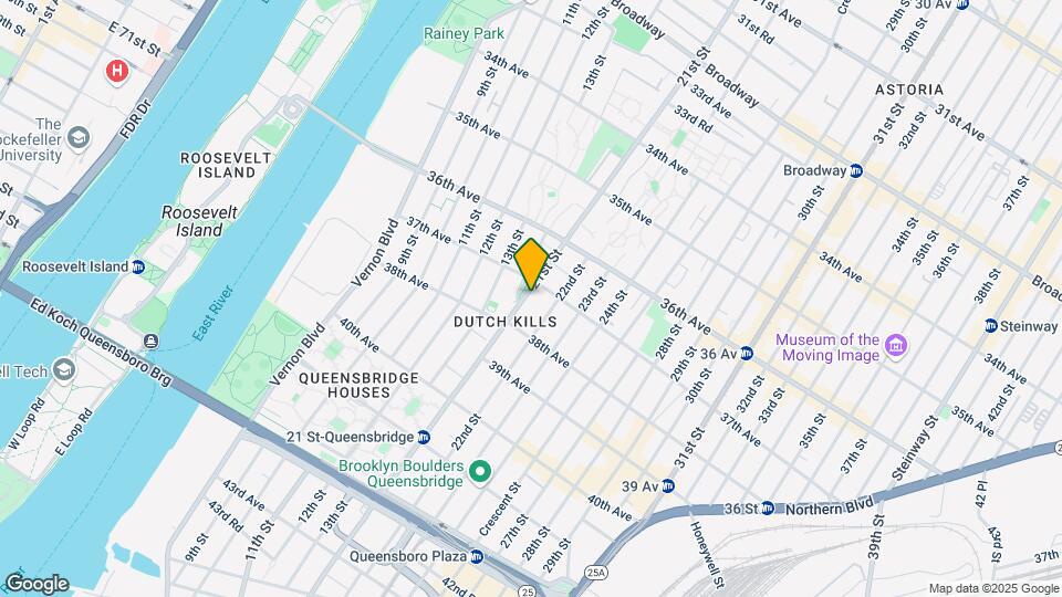 37-25 21st Street Map and Location Details